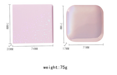 YOUNGEST COSMETICS Face Highlighter Palette, High Glossy Face Illuminator Palette, Narutal Glow Finish, Pearl Shimmer Smooth Baked Powder, Lasting Sparkling Highlighter Makeup