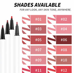 Long-Lasting Precise Liquid Lip Liner Smudge-Proof Waterproof