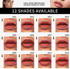 Long-Lasting Precise Liquid Lip Liner Smudge-Proof Waterproof