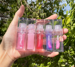 YOUNGEST Lip Glow Oil, Plumping Lip Oil, Tinted Lip Balm Lip Care, Transparent Toot Lip Oil, Moisturizing Lip Gloss, Non-Sticky Long Lasting Lip Oil Gloss, Lip Plumper Gloss