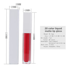 YOUNGEST Matte Liquid Lipstick Set Non-Stick Cup and Not Fade Pigmented Lipstick Long-Lasting Waterproof Kit Makeup Gift for Girls and Women