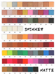Eyeshadow Palette (Customized, logo can be printed, please contact us to discuss the price)
