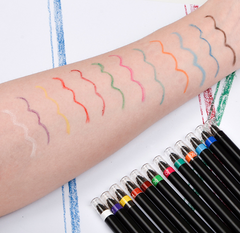 Eyeliner Retractable Eyeliner - Waterproof 16-Hour Long-Lasting Wear, Cruelty-Free & Vegan