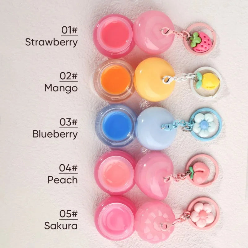 Lip balm with different flavors