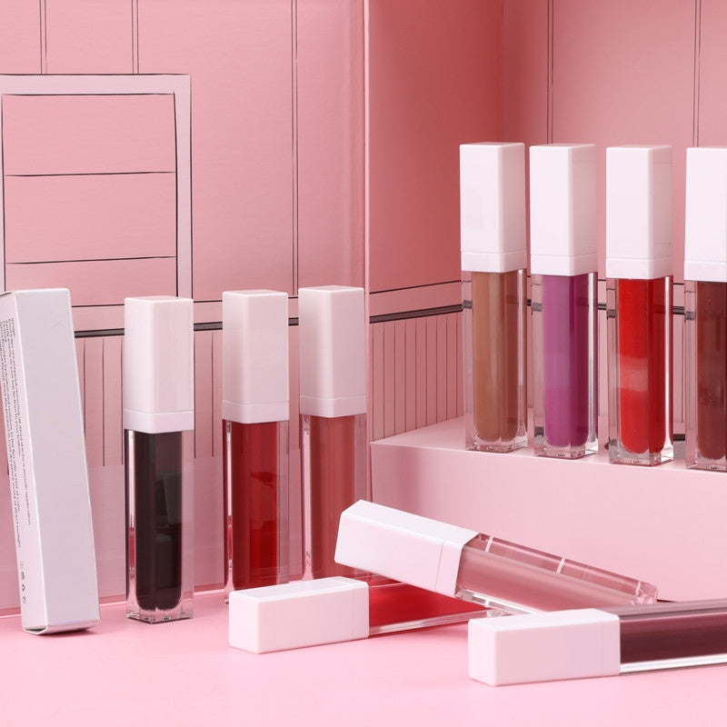 YOUNGEST Matte Liquid Lipstick Set Non-Stick Cup and Not Fade Pigmented Lipstick Long-Lasting Waterproof Kit Makeup Gift for Girls and Women