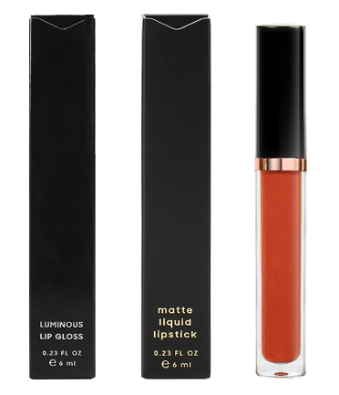 Matte Lip Gloss Pigmented Long Lasting Lip Gloss Set, Velvet Waterproof Halloween Lip Makeup Valentine's Gift Sets for Girls and Women