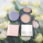Solid pigment format for convenient cosmetic use