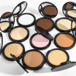 Beauty pigment formed into a smooth solid surface