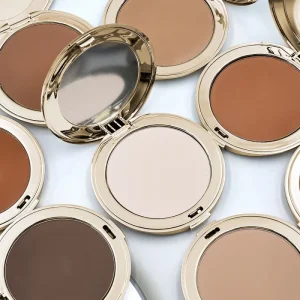Neutral face pigment for cheekbone and jawline definition