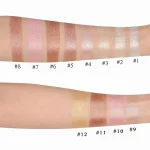 Cosmetic illuminator compact for natural radiance