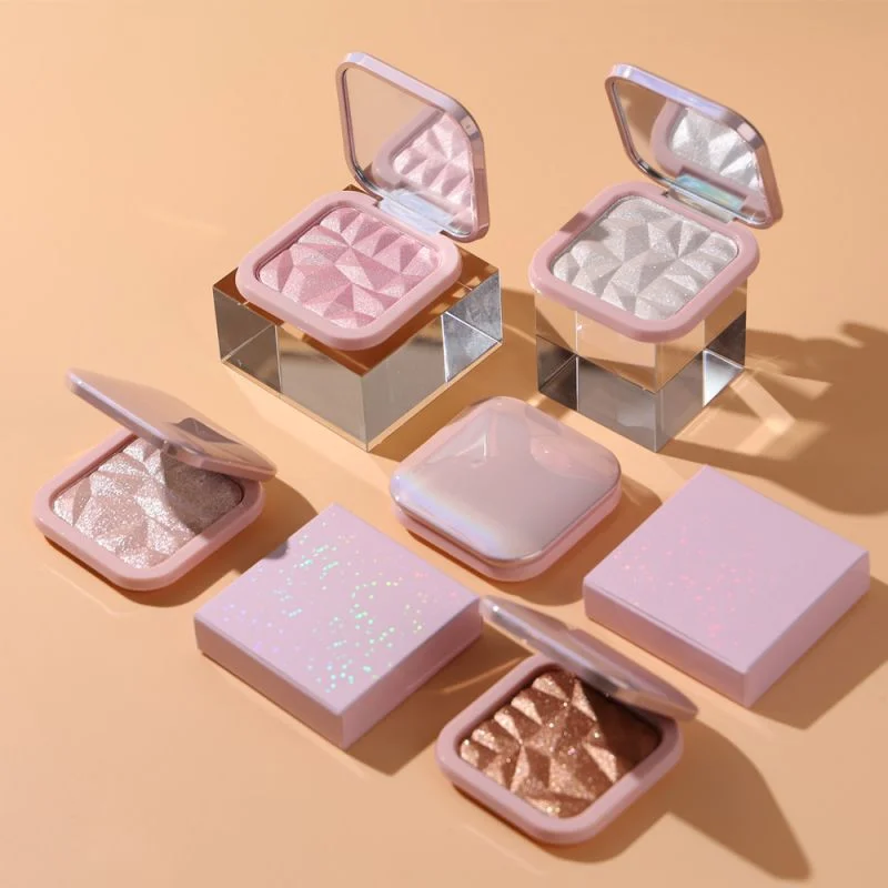 High Shine Highlighter Palette with Your logo Soft glow face powder collection