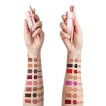 Coordinated lip makeup products for a modern matte style