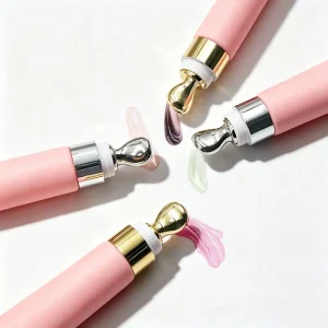 Lip oil with a smooth finish
