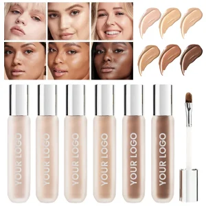 Full Coverage Liquid Concealer with Brush