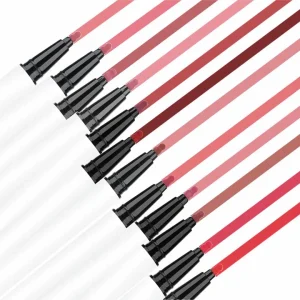 Thin liquid lip liner stroke
