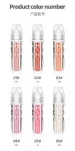 Liquid eyeshadow creating a bright eyelid finish