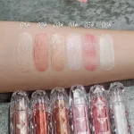 Liquid eyeshadow packaging and applicator detail