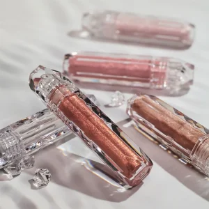 Liquid eyeshadow applied across the eyelid
