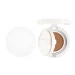 Beauty compact with separate product and applicator sections