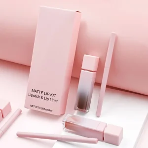 Clean and polished lips with a velvety matte finish