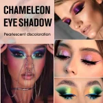 Duochrome chameleon eyeshadow product close-up