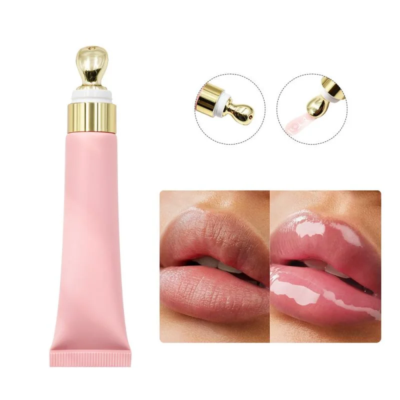 Lip oil plumper gloss beauty product