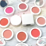 Light pink color cosmetic for everyday beauty routines