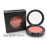 Soft powder pigment for creating subtle facial warmth