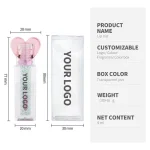 Color transforming lip oil designed for a natural makeup finish