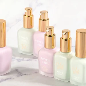 Primer applied before creating a complete makeup look