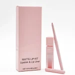 Coordinated lip liner and color stick for a complete lip look