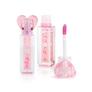 Natural tint lip oil for a smooth hydrated makeup effect