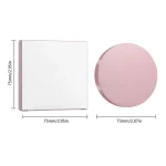 Makeup powder collection for adding light to facial features