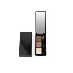 Three tone brow palette for soft, defined and fuller-looking eyebrows