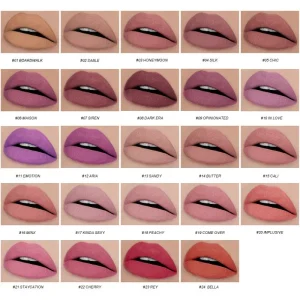 High color payoff lip makeup for standout looks