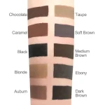 Brow pomade used to build a more defined eyebrow appearance
