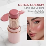 Travel-friendly blush stick for face makeup