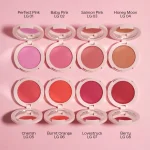 Creamy cheek tint with buildable color intensity