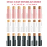 Buildable contour stick for everyday makeup