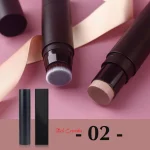 Convenient stick makeup format for detailed complexion work