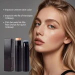 Cosmetic stick format designed for precise face makeup placement