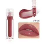 High-shine cosmetic formula for luminous lips