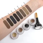 Smooth pomade texture for effortless brow makeup application