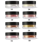 Fine highlighter texture for smooth makeup application