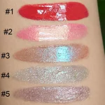 Clear lip gloss with a smooth glide applicator