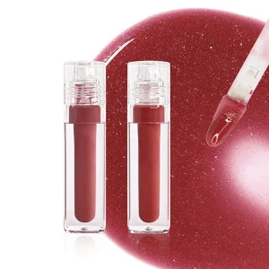 Neutral lip shades arranged for beauty collections