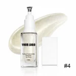 Portable lip gloss with convenient massage applicator