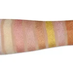 Shimmering powder creates a smooth radiant effect