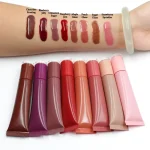 Contemporary lip makeup product with a luminous visual effect