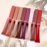 Glossy cosmetic formula showcased through a detailed product shot